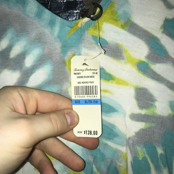 Tommy Bahama Leopard Splash Dress - Picture 3 of 3